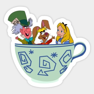 Alice in wonderland Sticker